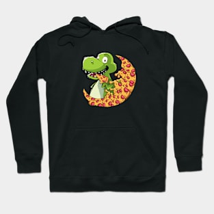 Dinosaur, Pizza, T Rex, Hoodie